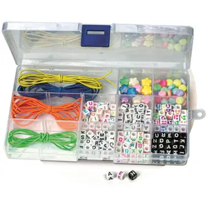 Creative activities message bracelets Clementoni