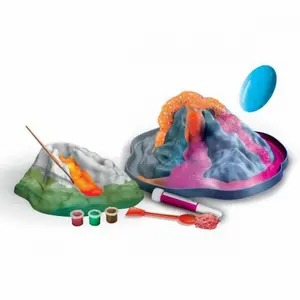 Creative activities phosphorescent volcanic eruption Clementoni image-1