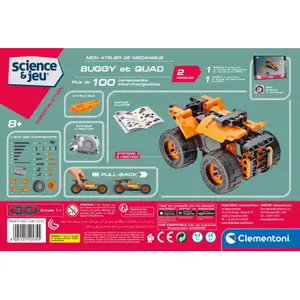 Construction sets quad mechanics workshop Clementoni Buggy image-1