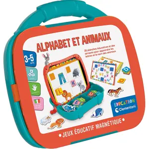 Magnetic animal letter educational games Clementoni