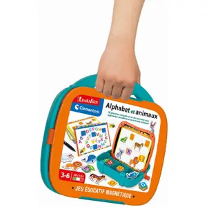 Magnetic animal letter educational games Clementoni image-4