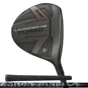 Dřevěná hůl č. 3 Pravák Cleveland Golf Launcher Hb Turbo Miyazaki Acier