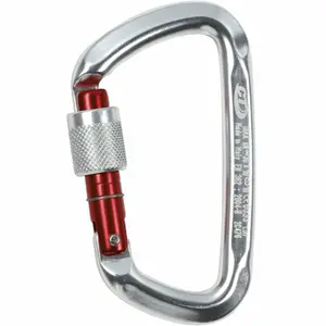 Mosquetón de escalada con tornillos en forma de D Climbing Technology SG