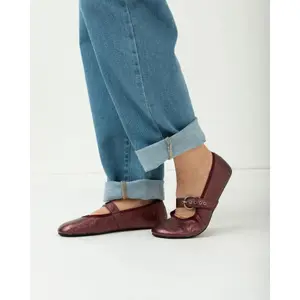 Damen Ballerinas mit Riemchen Clotsy Brand image-3