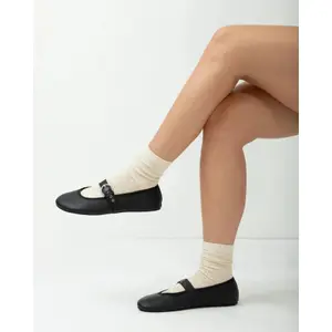 Damen Ballerinas mit Riemchen Clotsy Brand image-3