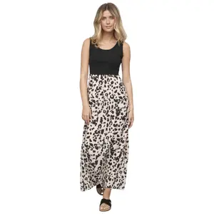2-Farben Kleid Damen Cloud5ive Leo image-0