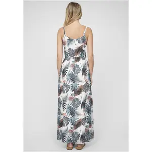 Maxikleid mit 2 Schichten für Frauen Cloud5ive Tropical image-1
