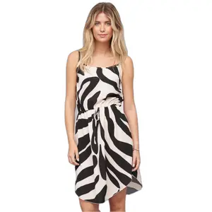 Zebra-Print Kleid für Frauen Cloud5ive image-0