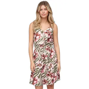 Kleid mit Knöpfen für Frauen Cloud5ive image-0