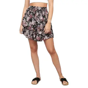 Minirock mit Volants Damen Cloud5ive image-0