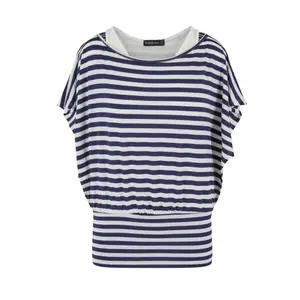 T-shirt riscas 2 em 1 mulher Cloud5ive Fashion image-0