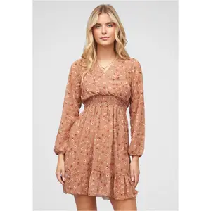 Vestido envelope com decote em V para mulher Cloud5ive image-0