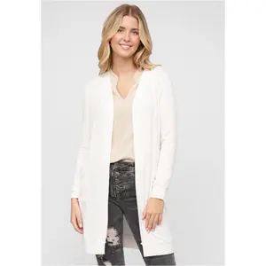 Cardigan longo com 2 bolsos laterais para mulher Cloud5ive image-0