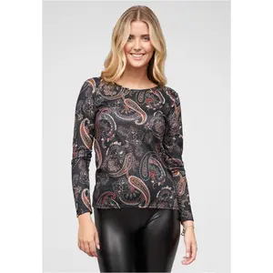Blusa de manga comprida feminina Cloud5ive image-0