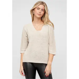 Sweatshirt 2 estrelas de mangas para mulher Cloud5ive image-0