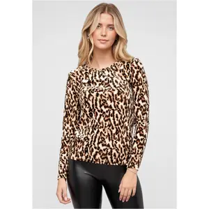 Blusa de manga comprida feminina Cloud5ive Leo image-0