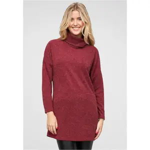 Pullover de gola alta para mulher Cloud5ive image-0
