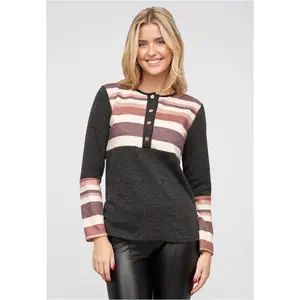 Sweatshirt com botões mulher Cloud5ive image-0