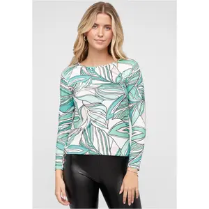 Blusa de manga comprida feminina Cloud5ive image-0