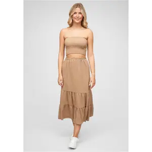 Saia de musselina e top bandeau feminino Cloud5ive image-0
