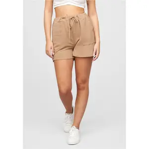 Short en mousseline avec poches plaquées femme Cloud5ive image-0