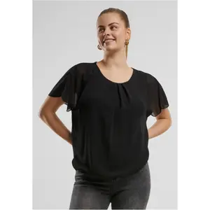 Bársony batwing blúz női mousseline-ból Cloud5ive image-1
