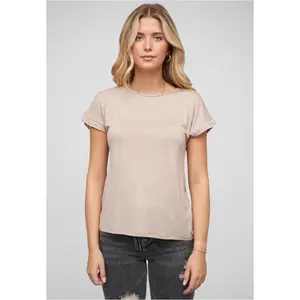 T-shirt de viscose com mangas e decote redondo para mulher Cloud5ive image-0