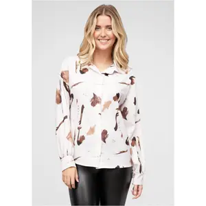Blusa de manga comprida para mulher Cloud5ive All Over Abstrakt image-0