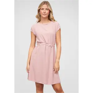 Elastyczna t-shirtowa sukienka z muślinu dla kobiet Cloud5ive image-0