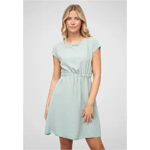 Elastyczna t-shirtowa sukienka z muślinu dla kobiet Cloud5ive image-0