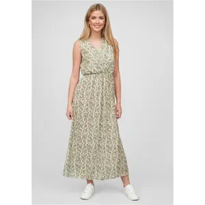 Vestido maxi envolvente estampado mujer Cloud5ive image-2