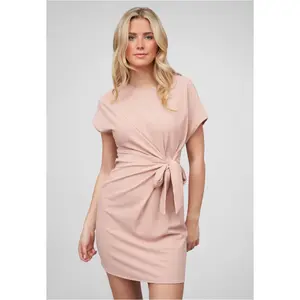 Vestido t-shirt com cinto para mulher Cloud5ive image-0