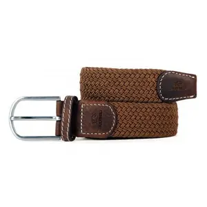 Elastischer Flechtgürtel Billybelt Marron Camel image-0