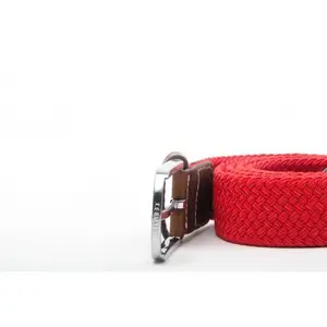 Elastische gevlochten riem Billybelt Rouge Grenade image-1