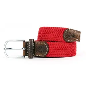 Elastische gevlochten riem Billybelt Rouge Grenade image-0