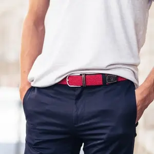 Elastischer Flechtgürtel Billybelt Rouge Pastèque image-1