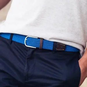 Elastischer Flechtgürtel Billybelt Bleu Azur image-1
