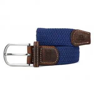 Ceinture tressée élastique Billybelt Cobalt image-0
