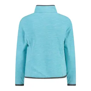 Girls' roll-neck fleece CMP image-1
