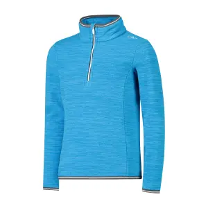 Girls' roll-neck fleece CMP image-2