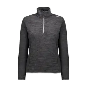 Chaqueta impermeable de punto jaspeado para mujer CMP image-0