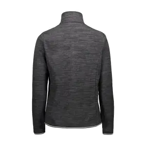 Chaqueta impermeable de punto jaspeado para mujer CMP image-1