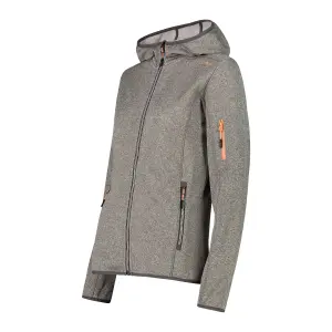 Damska bluza z kapturem z siateczkowymi wstawkami CMP Knit-Tech image-2