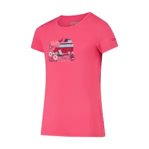 Mädchen T-Shirt mit Printmotiv CMP image-2