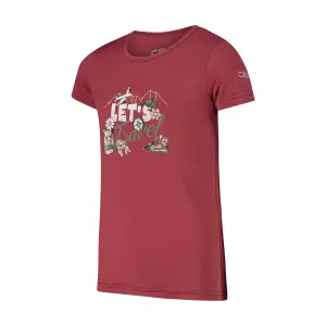 Mädchen T-Shirt mit Printmotiv CMP image-2