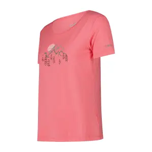 Floral Print Bamboo T-Shirt Women CMP image-2