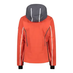 Women's Hooded Ski Jacket in Twill CMP image-1