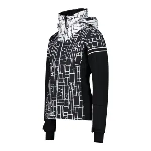 Women's Stretch Ski Jacket with Geometric Print CMP image-2