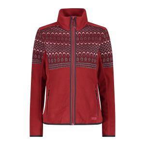 32j2306-c905-fleece-fur-damen-cmp-redwine