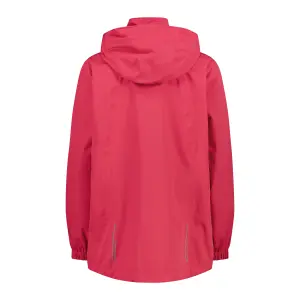 Waterproof jacket with removable hood for women CMP image-1